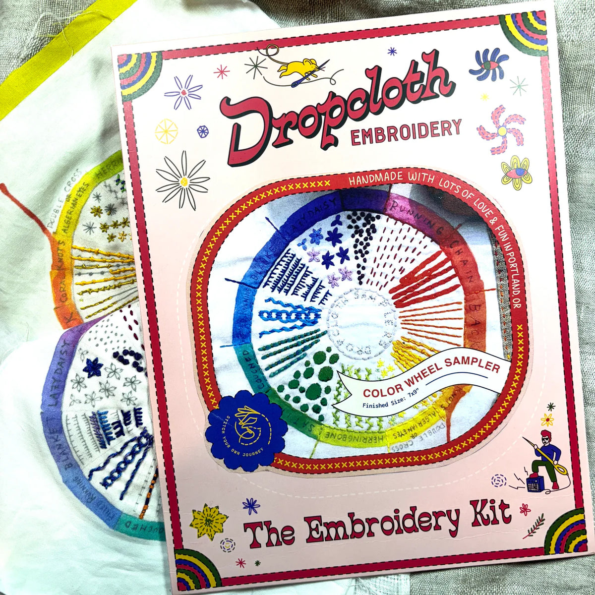 COLOR WHEEL EMB SAMPLER