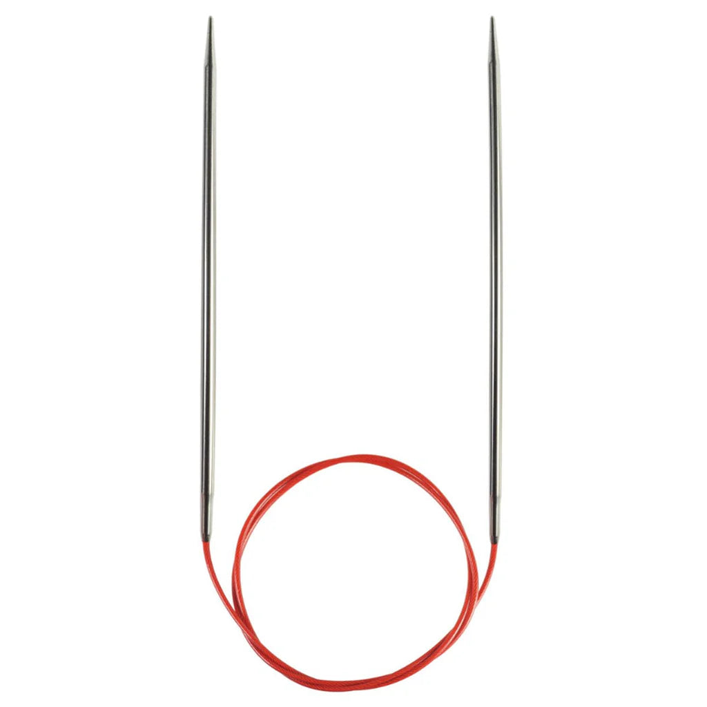 ChiaoGoo Red Lace Fixed Circular Needles 32"