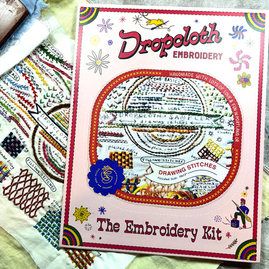 DRAWING STITCHES EMB SAMPLER