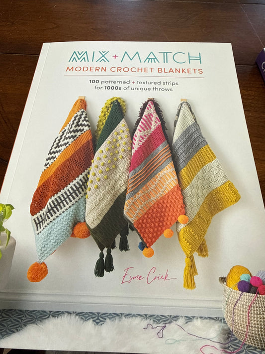 Mix & Match Modern Crochet Blankets