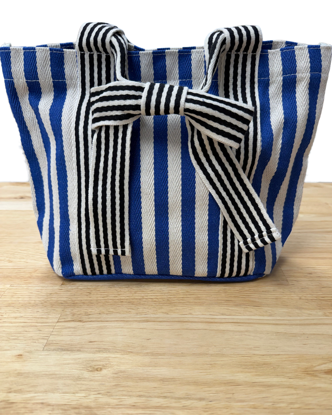 Striped Canvas Tote