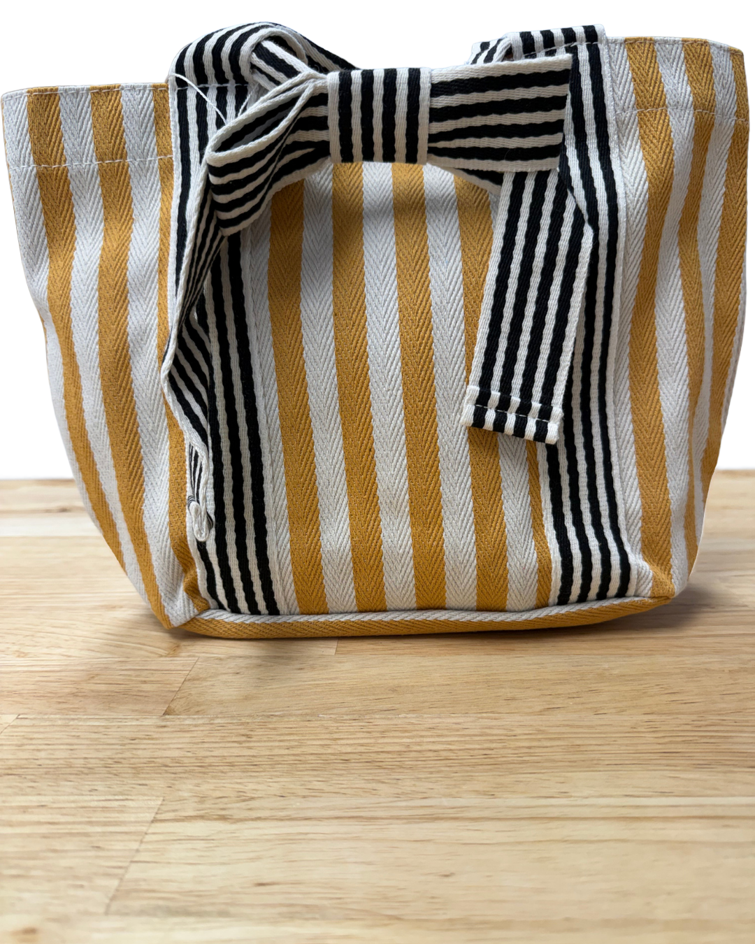 Striped Canvas Tote