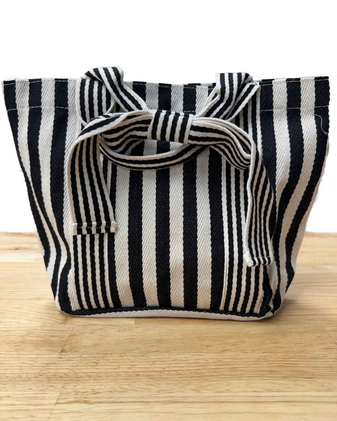 Striped Canvas Tote
