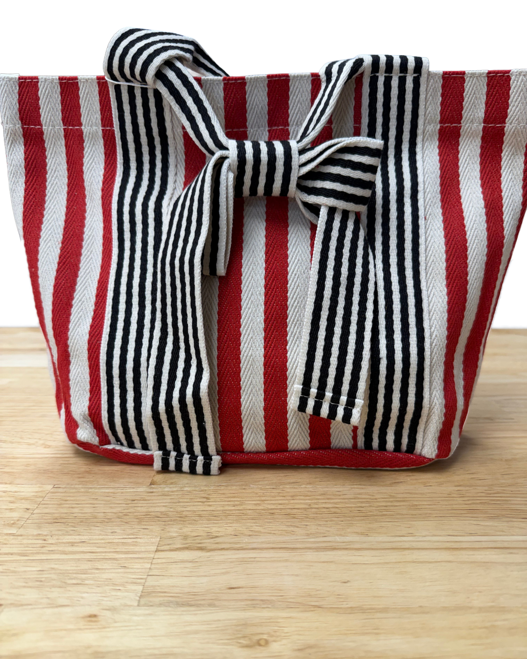 Striped Canvas Tote