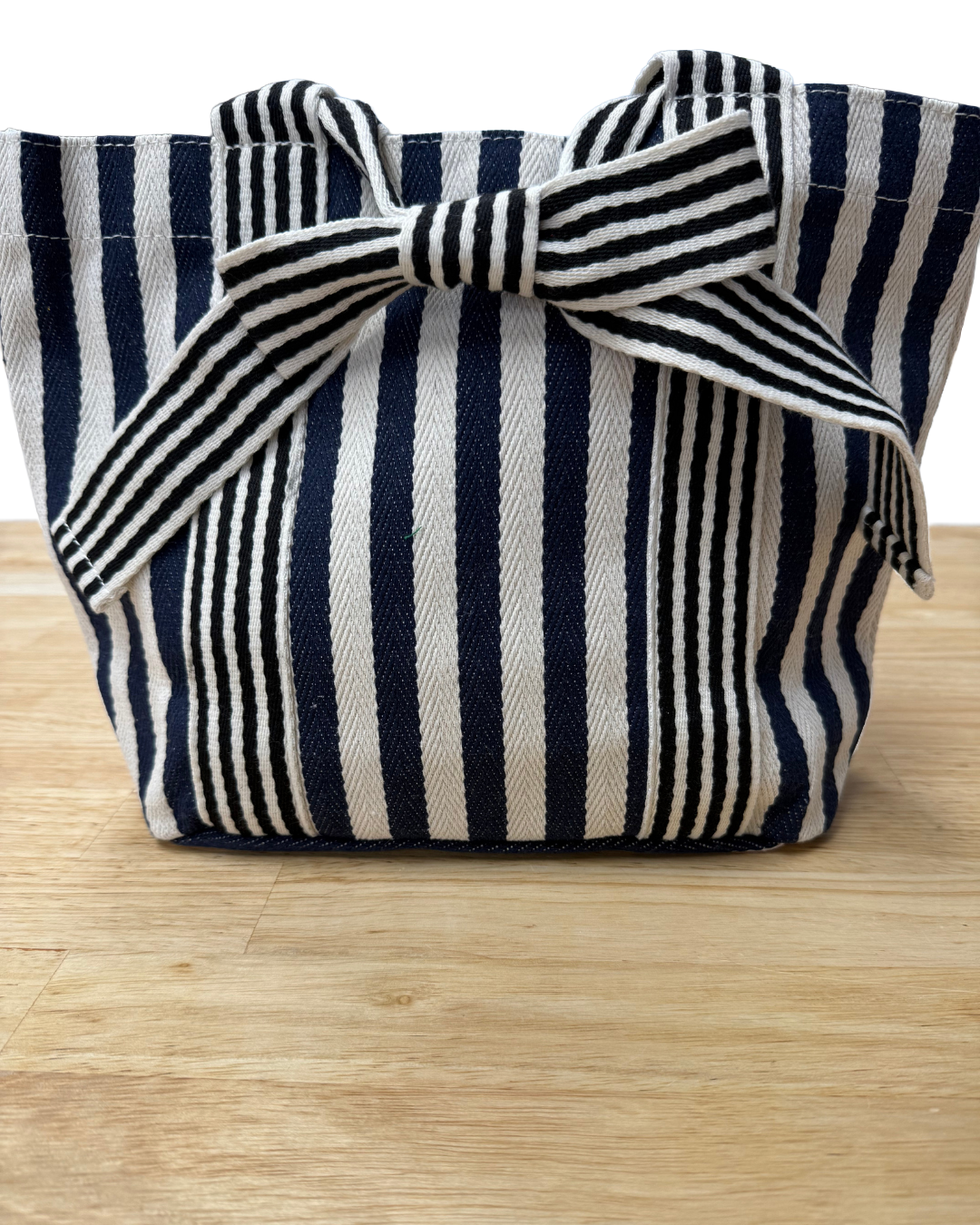 Striped Canvas Tote